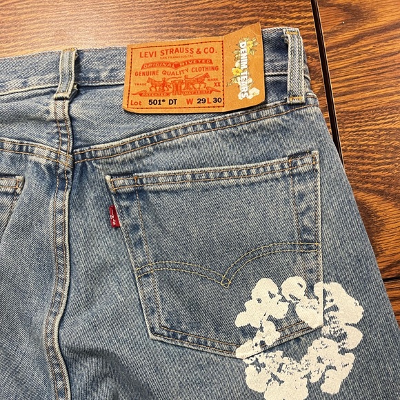 Denim Tears jeans Wreath Light wash - Picture 2 of 4